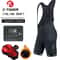 X Tiger Thermal Winter Cycling Bib Shorts Mens Fleece Padded MTB Road Bike Bib Pants With Back Pock 0
