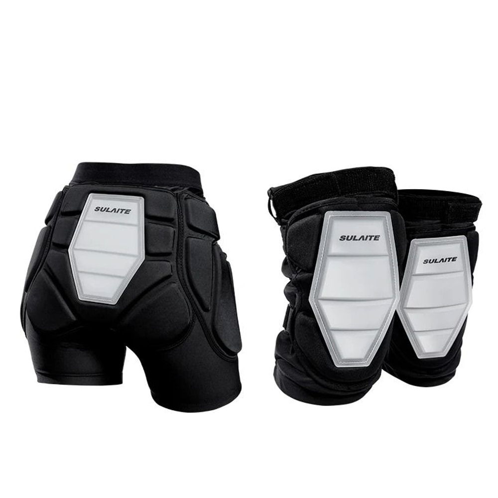 3D Protective Padded Shorts With EVA Silicone Hip And Knee Pads For Cycling Snowboarding Skating Im 8