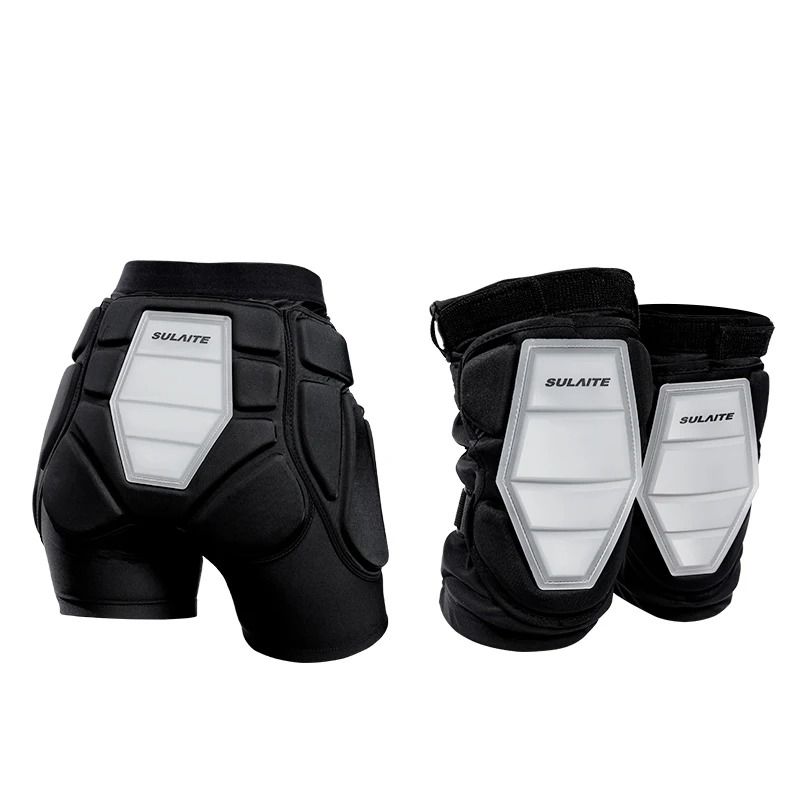 3D Protective Padded Shorts With EVA Silicone Hip And Knee Pads For Cycling Snowboarding Skating Im 8