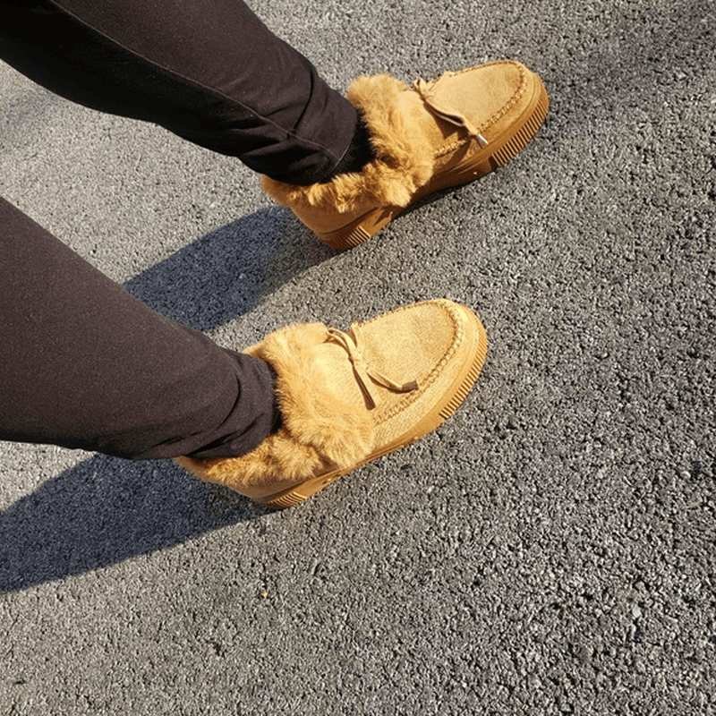 cozy cotton winter shoes for ladies