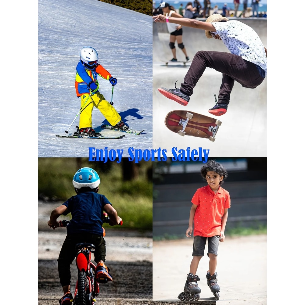 AVIVOR Kids Protective Padded Shorts For Snowboarding Skating And Skiing With 3D Hip Protection 2