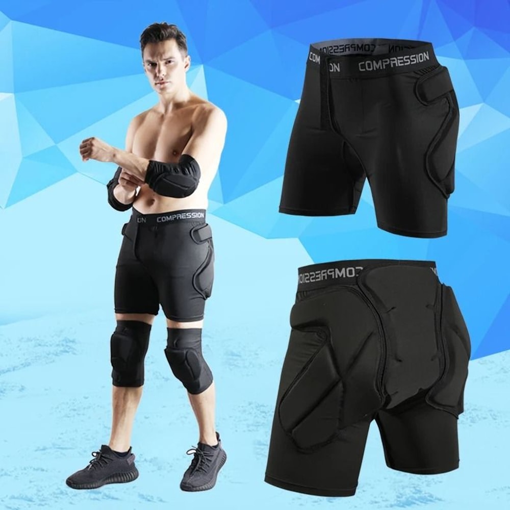 Adult Snowboard Hip Protector Padded Shorts For Ski Skate Hockey Impact Protection 2