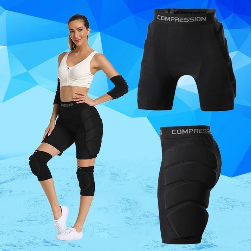 Adult Snowboard Hip Protector Padded Shorts For Ski Skate Hockey Impact Protection 4