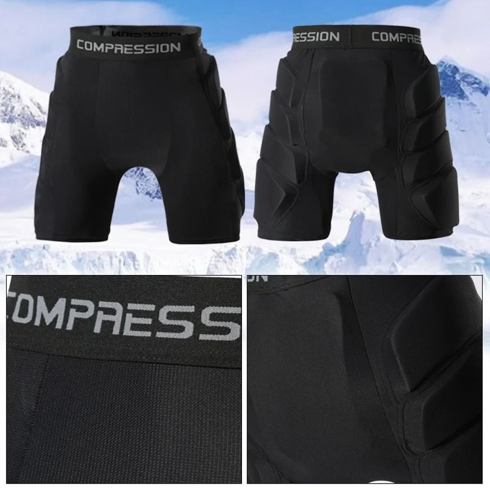 Adult Snowboard Hip Protector Padded Shorts For Ski Skate Hockey Impact Protection 5