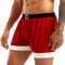Mens Christmas Santa Claus Flannel Cosplay Shorts Sexy Holiday Boxer Costume 1