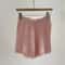 Womens Autumn Winter Faux Mink Knit Shorts Soft High Waist Elastic Homewear 6