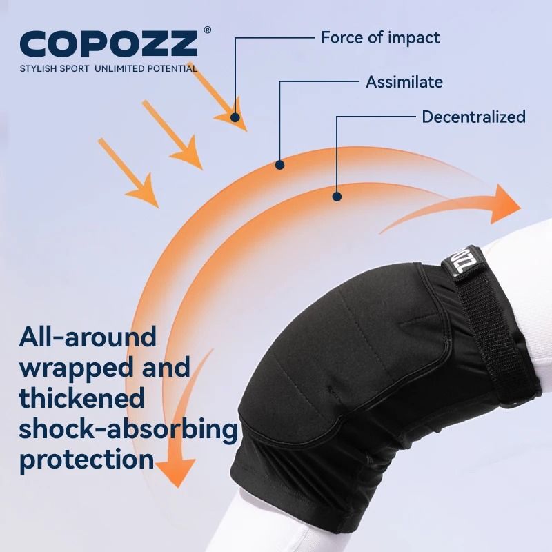 COPOZZ Extreme Sports Hip And Knee Protective Padded Shorts For Ski Skate Snowboard 3