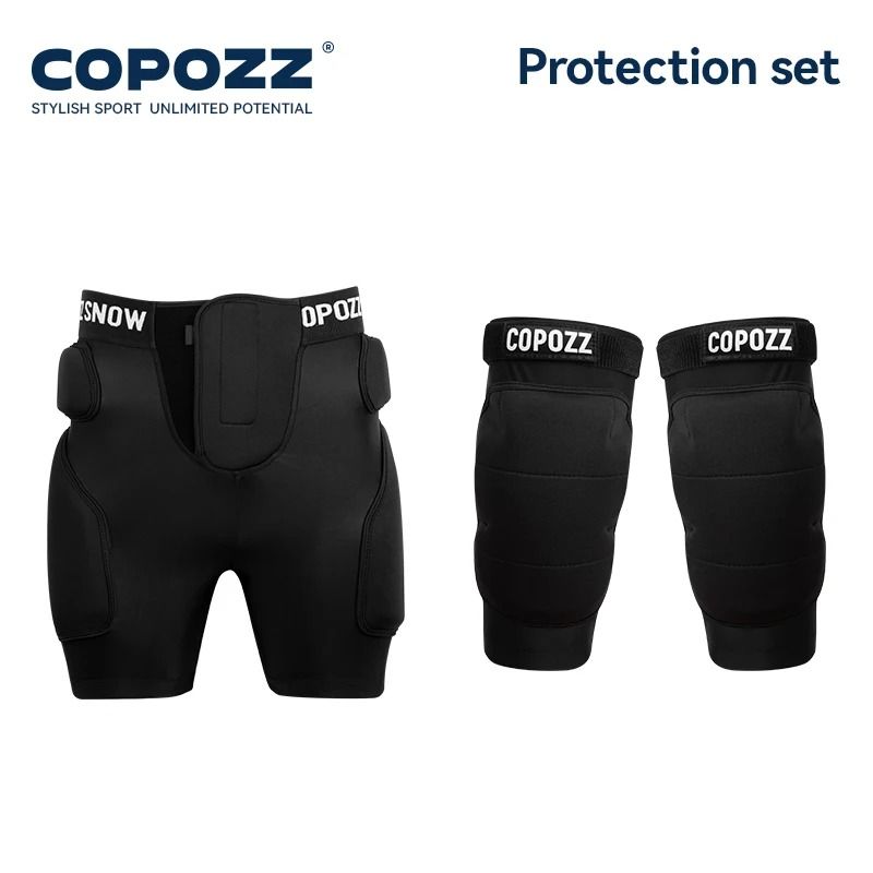 COPOZZ Extreme Sports Hip And Knee Protective Padded Shorts For Ski Skate Snowboard 7