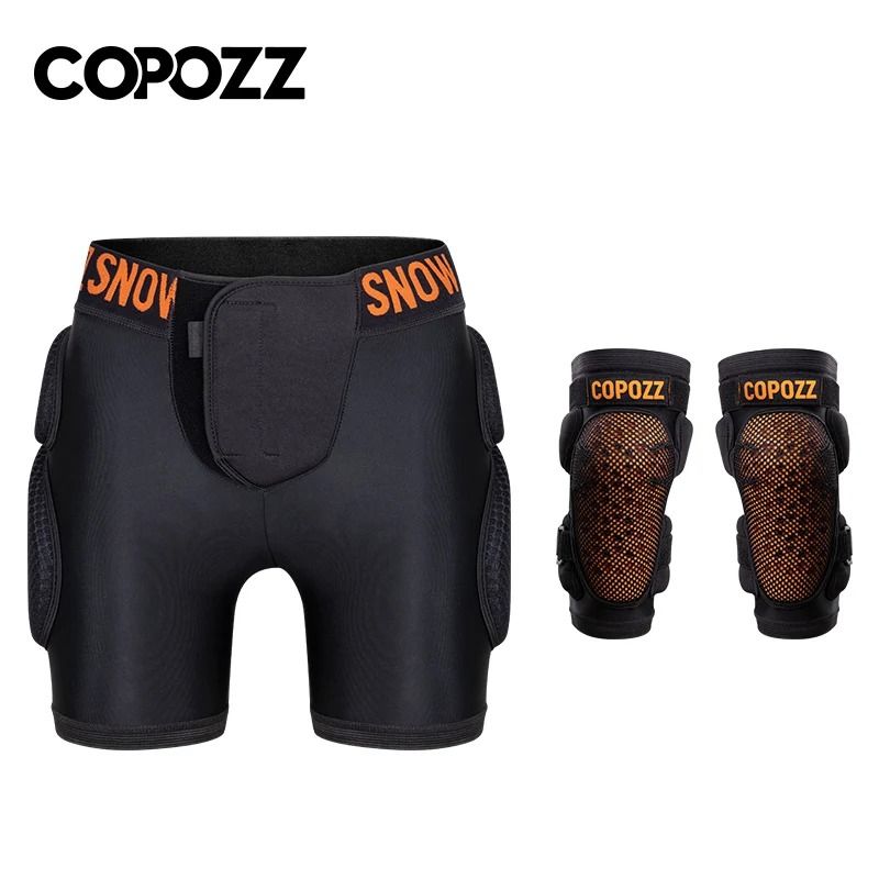 COPOZZ Children Protective Hip And Knee Pad Shorts For Ski Snowboard Skating 0