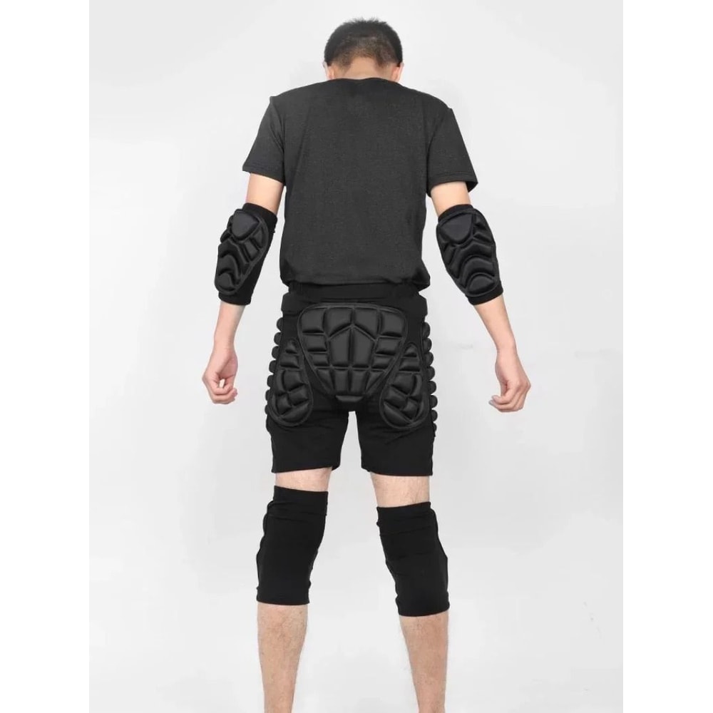 Kids Protective Hip Padded Shorts With Knee Pads For Ski Snowboard Skating 5