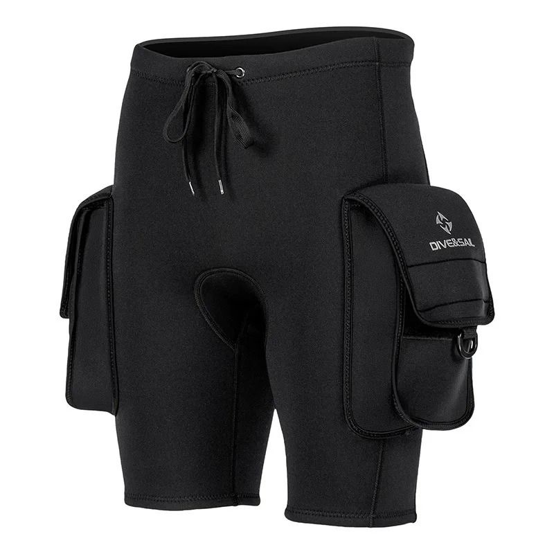 3mm Neoprene Wetsuit Shorts With Pocket For Diving Snorkeling Surfing And Winter Swimming 0