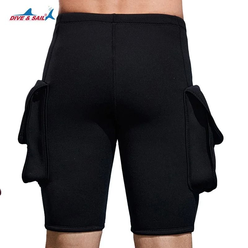 3mm Neoprene Wetsuit Shorts With Pocket For Diving Snorkeling Surfing And Winter Swimming 4
