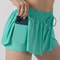 Womens Two In One Flowy Athletic Skort Shorts For Gym Yoga And Casual Wear 12