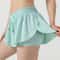 Womens Two In One Flowy Athletic Skort Shorts For Gym Yoga And Casual Wear 13