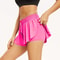 Womens Two In One Flowy Athletic Skort Shorts For Gym Yoga And Casual Wear 2