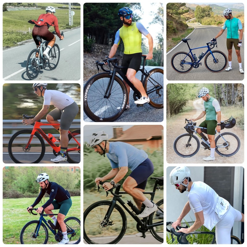 Mens Pro Level Seamless Cycling Bib Shorts With Long Ride Padding 2