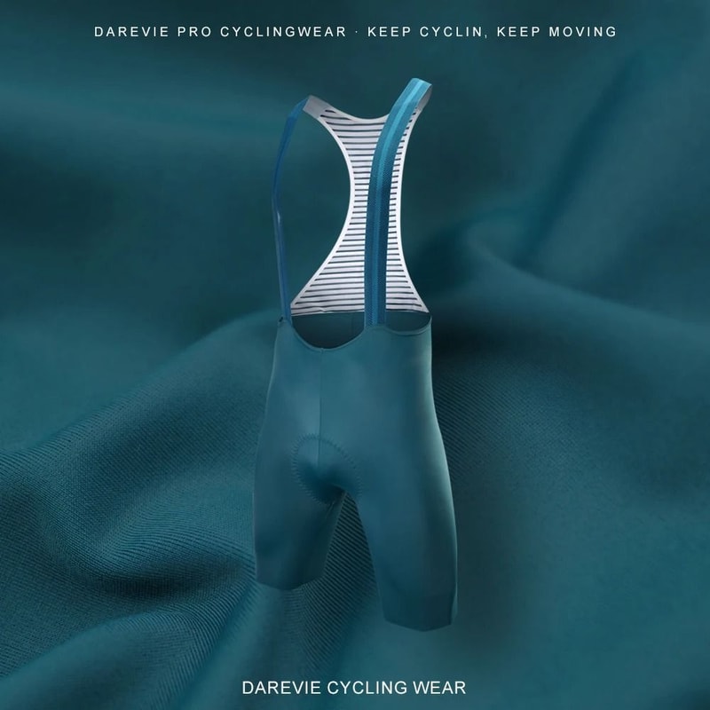 Mens Pro Level Seamless Cycling Bib Shorts With Long Ride Padding 7