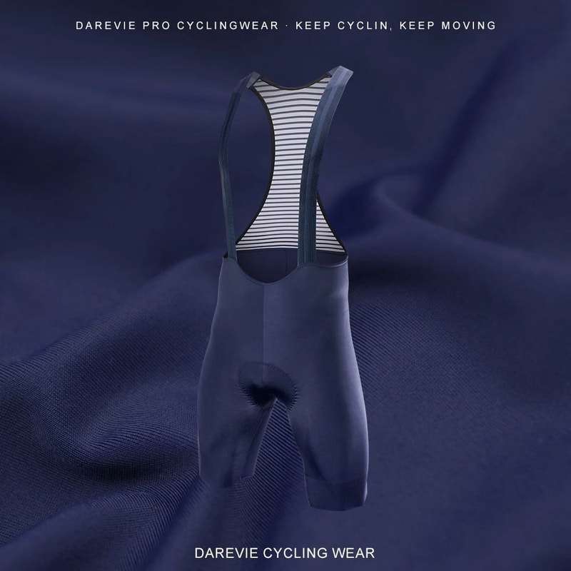 Mens Pro Level Seamless Cycling Bib Shorts With Long Ride Padding 8