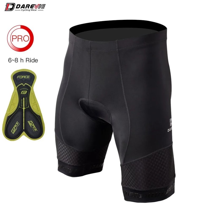 Mens Pro Level Cycling Bib Shorts With 3D Gel Pad For Road And Mountain Riding 6