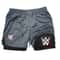Mens Two In One Performance Running Shorts With Phone Pocket And Towel Ring 3