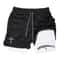 Mens Two In One Athletic Running Shorts With Phone Pocket And Towel Loop 6