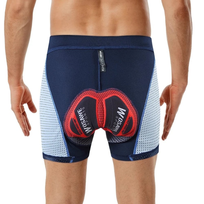 Mens Shockproof Padded Cycling Under Shorts For Road And Mountain Biking 3