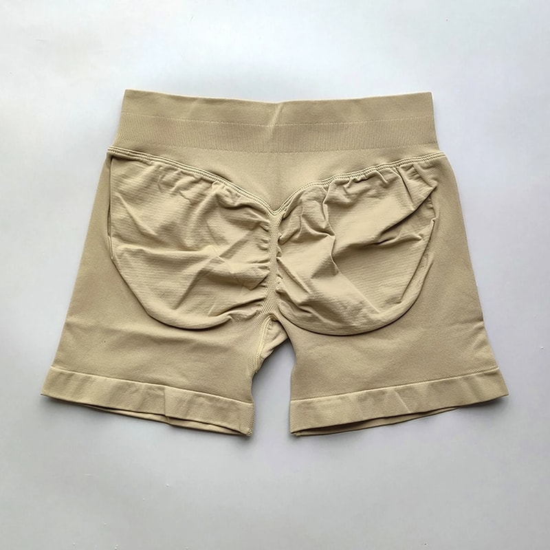 Womens Ribbed Scrunch Butt Gym Shorts With Low Waist Fit For Workout And Running 26