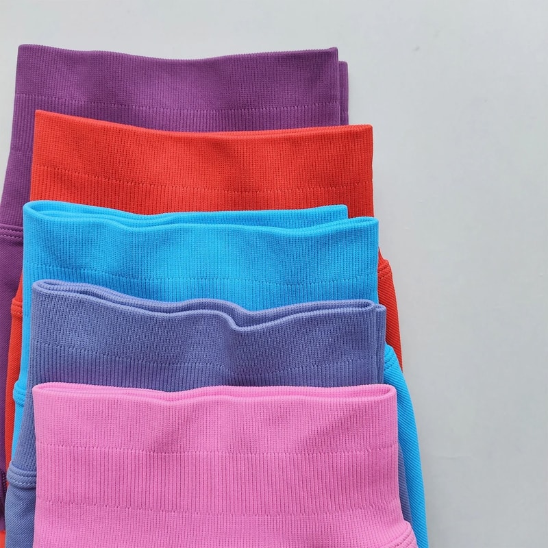 Womens Seamless Scrunch Butt Gym Shorts With Low Ribbed Waistband For Workout And Running 5