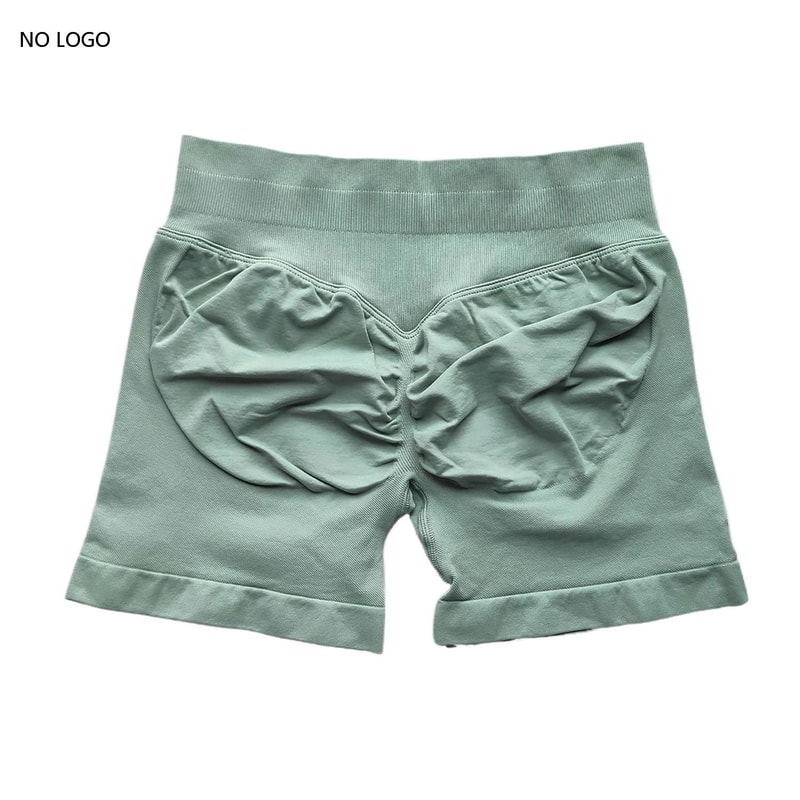 Womens Seamless Scrunch Butt Gym Shorts With Low Ribbed Waistband For Workout And Running 20