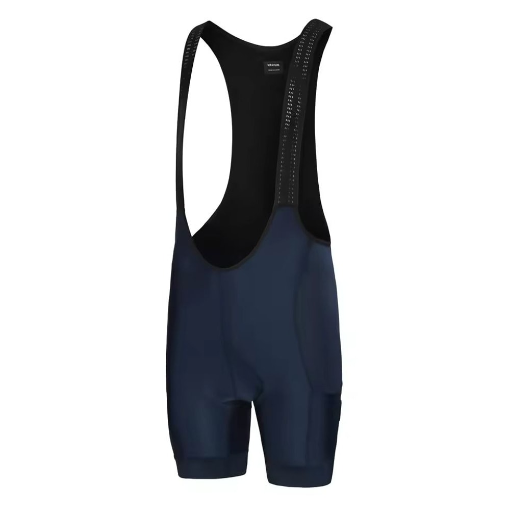 Mens Long Distance Cycling Bib Shorts With Italy Pad And Dual Pockets For Road And MTB 7