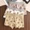 Womens Cotton Bear Print Panties Three Pack For Autumn And Winter Comfort 6