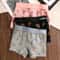 Womens Cotton Bear Print Panties Three Pack For Autumn And Winter Comfort 10