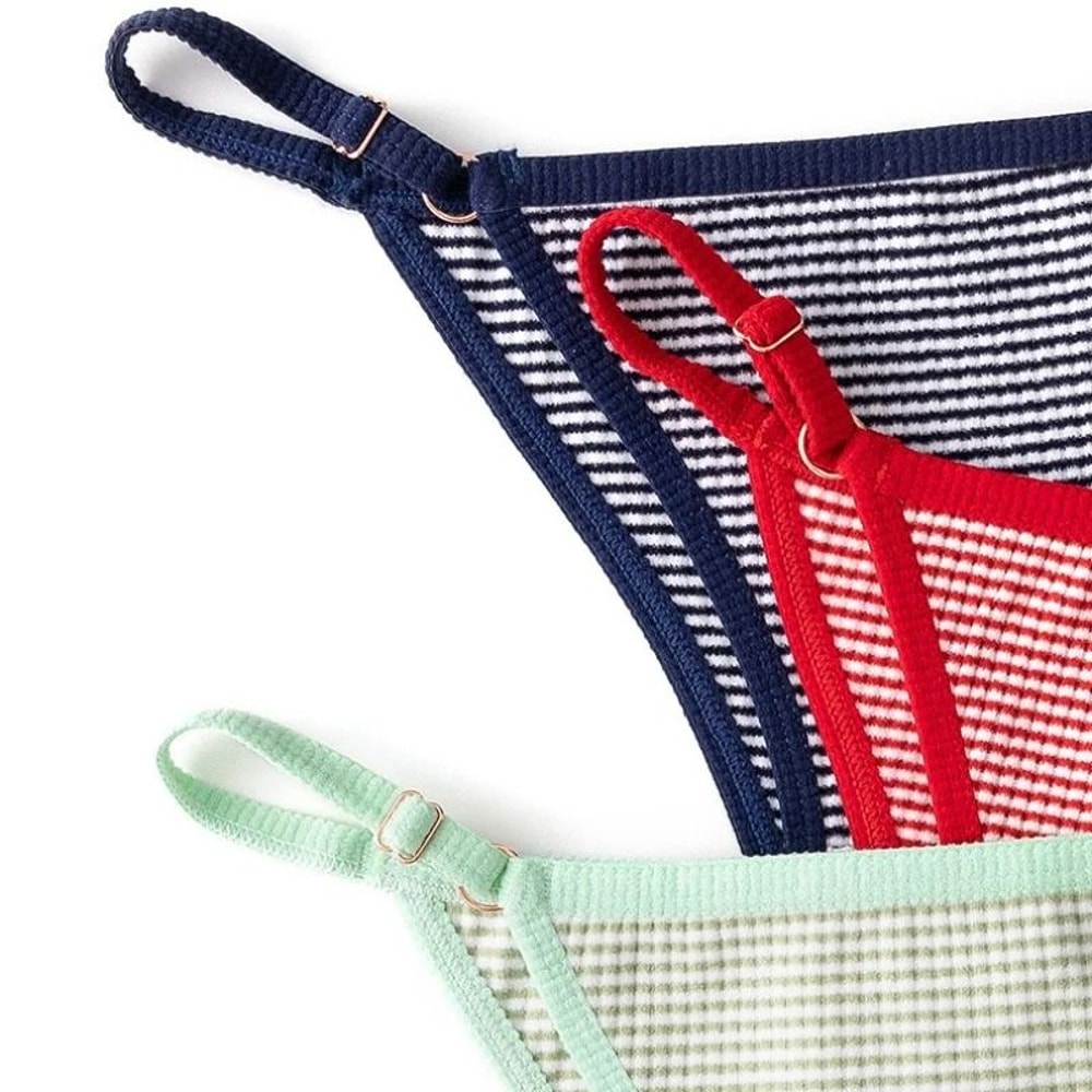 Womens Seamless Adjustable Thong Underwear Three Piece Set For Comfort And Daily Wear 4