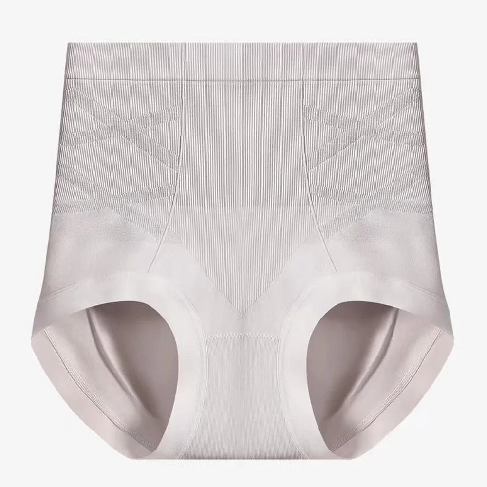 Womens High Waist Shaping Panties Seamless Breathable Slimming Underwear Three Piece Set 5