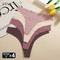 Womens Seamless Ice Silk Thong Underwear Ultra Thin Breathable Low Waist Invisible Panties Four Pie 0
