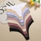 Womens Seamless Ice Silk Thong Underwear Ultra Thin Breathable Low Waist Invisible Panties Four Pie 1