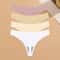 Womens Seamless Ice Silk Thong Underwear Ultra Thin Breathable Low Waist Invisible Panties Four Pie 12