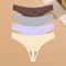 Womens Seamless Ice Silk Thong Underwear Ultra Thin Breathable Low Waist Invisible Panties Four Pie 13