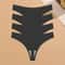 Womens Seamless Ice Silk Thong Underwear Ultra Thin Breathable Low Waist Invisible Panties Four Pie 14