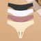 Womens Seamless Ice Silk Thong Underwear Ultra Thin Breathable Low Waist Invisible Panties Four Pie 5