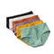 Womens Cotton Breathable Brief Underwear Soft Stretch Everyday Panties Six Piece Set 10