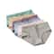 Womens Cotton Breathable Brief Underwear Soft Stretch Everyday Panties Six Piece Set 11