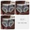 3 Piece Floral Lace Seamless Briefs For Women Sexy Stretch Underwear Set 9