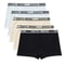 5 Piece Girls Cotton Mid Waist Boxer Briefs Soft Stretch Everyday Underwear Set 11