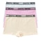 5 Piece Girls Cotton Mid Waist Boxer Briefs Soft Stretch Everyday Underwear Set 2