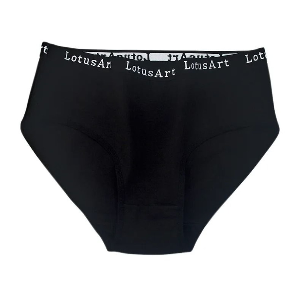 6 Piece High Waist Cotton Panty Set Breathable Solid Color Underwear For Women 8