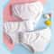 Kids Cotton White Brief Panty Set For Girls Soft Breathable Everyday Underwear 5