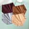 FINETOO High Waist Cotton Seamless Panties For Women Breathable Soft Comfort Underwear 4 Piece Set 12