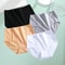 FINETOO High Waist Cotton Seamless Panties For Women Breathable Soft Comfort Underwear 4 Piece Set 6