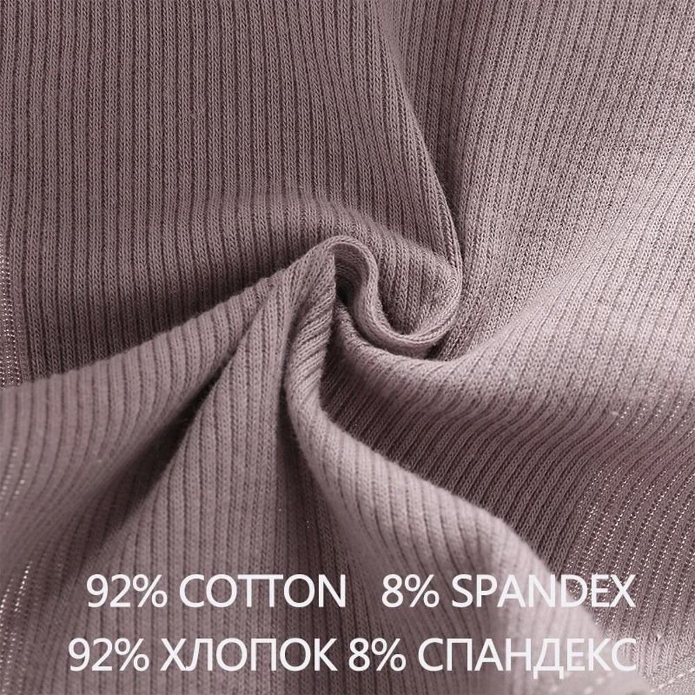 FINETOO Cotton Brief Panties For Women Breathable Letter Print Underwear Comfortable Everyday 5 Pie 2